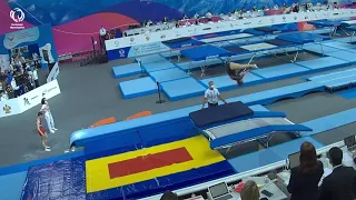 Sofia TATAROVA (RUS) - 2021 junior European silver medallist, Double Mini-Trampoline