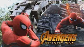 Spider Man Best Moments In Infinity War IMAX 4K