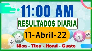 11 AM Sorteo Loto Diaria Nicaragua │ 11 Abril  2022