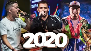 1 HORA CON LAS MEJORES RIMAS DEL AÑO 2020 | Batallas De Gallos (Freestyle Rap)