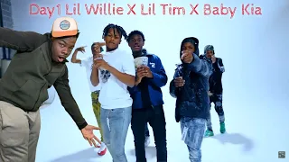 Day1 Lil Willie, Lil Tim, Baby Kia - 3 Headed Fox | REACTION!!