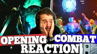 ATB TACTICAL MODE!!? | Final Fantasy 7 Remake Opening & Combat Gameplay Trailer Reaction |E3 2019