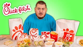 I ate the ENTIRE Chick-Fil-A menu..