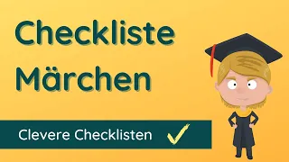 Checkliste ✅ Märchen schreiben - hast du an alles gedacht?