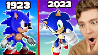 Reacting To EVOLUTION Of SONIC GAMES (2008-2023)