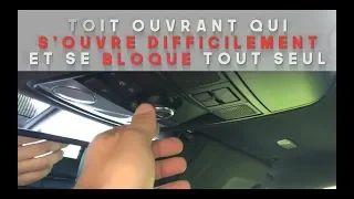 ▷[Astuce] Réparer problème d'ouverture toit ouvrant (Graisse Belleville) (FR 🇫🇷)