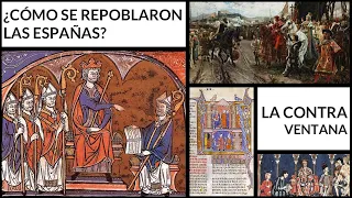 ¿Cómo se repoblaron las Españas?