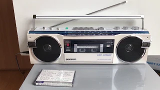 Sanyo m-7770 k stereo boombox golden era 80s