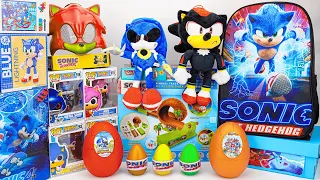 Sonic The Hedgehog Toys Unboxing | Easter Sonic Eggs, Sonic Exe, Knuckles Mask, Sonic Backpack| ASMR