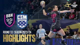 Brest Bretagne Handball vs CSM Bucuresti | Round 10 | EHF Champions League Women 2023/24