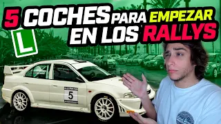 5 CARS to START Racing in RALLY cars