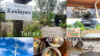 Tanay Rizal (silent vlog) Kaulayaw, Gaeas Kitchen, Tanay Highlands, Lyger Zoo, Palpitate Coffee Shop