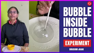 🧼Bubble Experiment 😂 Vera level🔥🔥 ~ Subashini Jagan #tamil  #subashinijagan