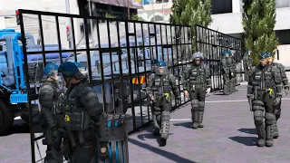 [GTA-LSPDFR] LES GENDARMES MOBILE FACE AUX MANIFESTANTS #847