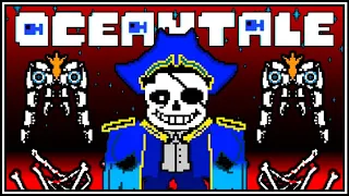 OceanTale Sans Fight Phase 1 Completed (bouningen-kun) | Undertale Fangame