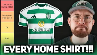 RANKING EVERY CELTIC HOME SHIRT EVER! | New Celtic Home Kit for 2024/25...