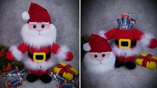 😍SUPER IDEAS FOR A GIFT /💥Surprised Santa Claus Making from a Glass Jar🔥