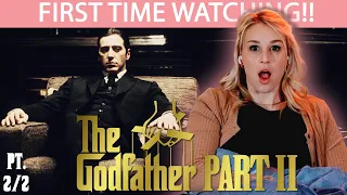 [2/2] THE GODFATHER PART II | FIRST TIME WATCHING | MOVIE REACTION