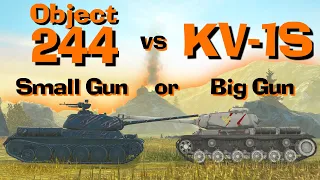 WOT Blitz Face Off || Obj. 244 vs KV-1S