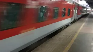 August kranti rajdhani express maldy honking