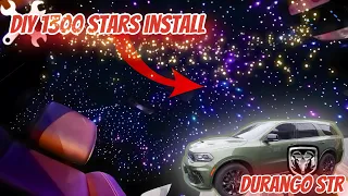 INSANE 1300 STAR LIGHT INSTALLATION ON A DODGE DURANGO!!!