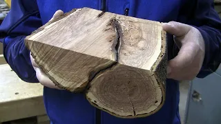 Huge Crack!  Can It Hold? - Wood Turning
