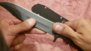 Ontario knife company sp-1 combat after a one month