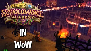 Hearthstone - Scholomance Academy Cards in World of Warcraft