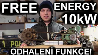 Free energy generátor 10kW - odhalení podvodu!