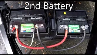 Add a 2nd Battery to your RV Travel Trailer