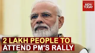 Delhi Turns Into Fortress: Tight Security For PM Modi's Rally, Two Lakh People To Attend Event