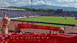 CSKA Sofia vs. Levski Sofia (Bulgarian Cup Final 2022) [Bulgaria Anthem] (Sector G) (15.05.2022)