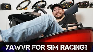 Can this $1500 Motion System change VR Sim Racing? - YawVR Review - Part 1