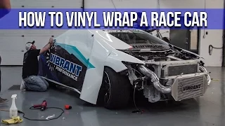How to Vinyl Wrap a Race Car