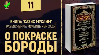 Сахих Муслим | ПОКРАСКА БОРОДЫ В ЧЁРНЫЙ ЦВЕТ | Шейх Мукбиль ибн Хади | №11