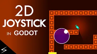 how to make a  joystick in Godot | explained | Dicode