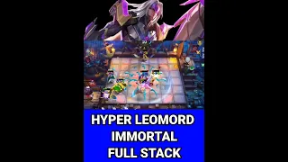 HYPER LEOMORD IMMORTAL MAGIC CHESS #shorts