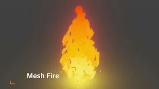 Blender Stylized REALTIME MESH FIRE TUTORIAL