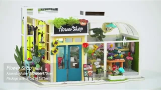 New Arrival | Teddy Theme DIY house-TDW03 Flower Shop