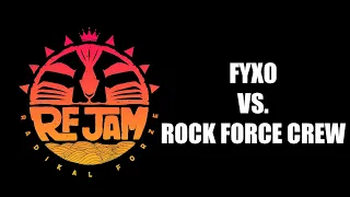 FYXO vs ROCK FORCE CREW | TOP 16 BREAKING 4vs4 | RADIKAL FORZE JAM 2023