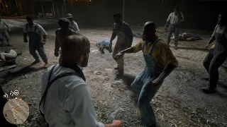 Arthur meets Mike Tyson's ancestors in Saint Denis