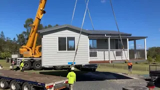 HI-TECH MODULAR HOME INSTALL - COFFS HARBOUR NSW