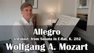 Allegro (from Sonata in E-flat, K.282) by W. A. Mozart: ABRSM Grade 6 Piano (2021 & 2022) - A2