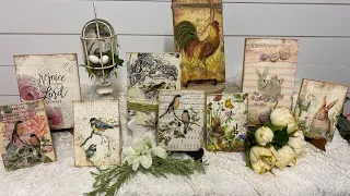 Spring Decor from Scrap Wood