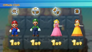 Mario Party 10 - Mario, Luigi, Peach, Daisy - Whimsical Waters