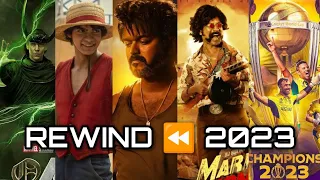 Happy New Year 2024 ||2023 Rewind Video | Flashback Tamil WhatsApp Status|⏪ rewind