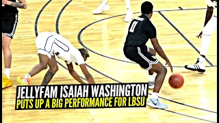 Jelly Fam Isaiah Washington Puts Up a BIG PERFORMANCE For Long Beach State!! Averaging Career Highs!