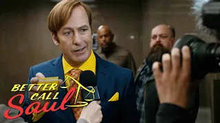 Saul Goodman's Reveal At The Courthouse | Magic Man | Better Call Saul