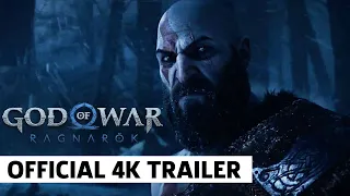 God of War Ragnarök Official Release Date Cinematic Trailer