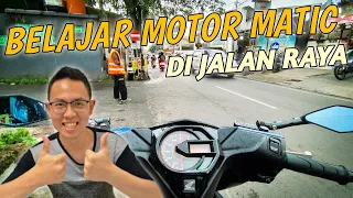 CARA MUDAH BELAJAR MOTOR MATIC DI JALAN RAYA UNTUK PEMULA - JEFF WILLIS